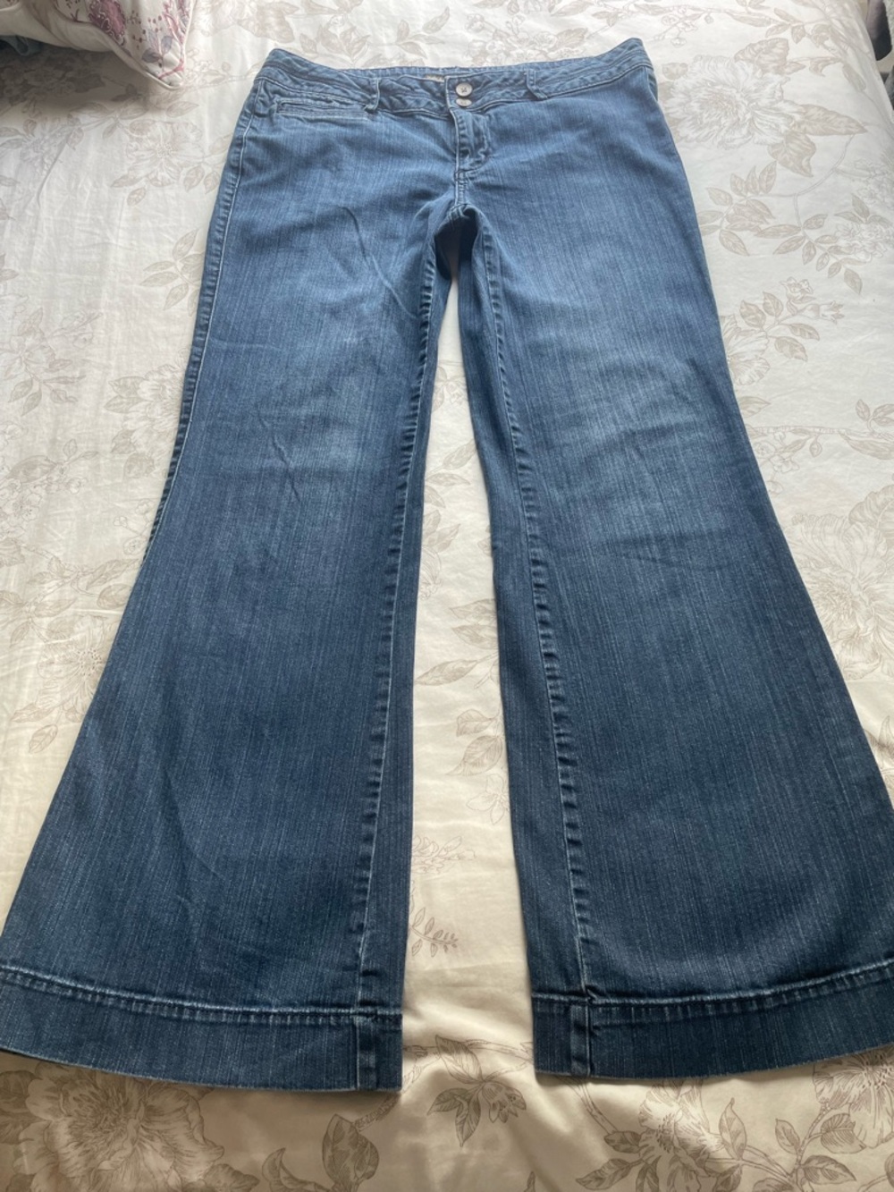 Y2K Mossimo Low Rise Wide Leg Trouser Jeans 10 Bratz Going Out Party Boho 00s